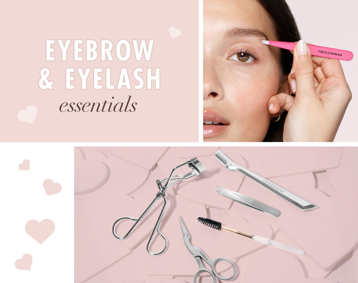 eyebrow and eyelash essentials