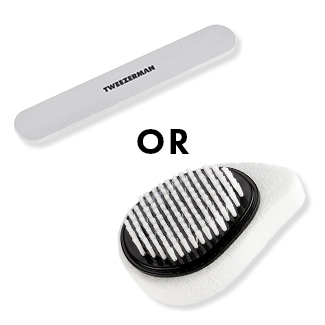 FREE gift of choice: a Mini Nail File or Nail Brush and Callus Removal with Purchase