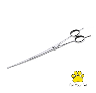 Curved Grooming Shears 9"