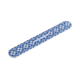 Filemate with Blue and White Pattern