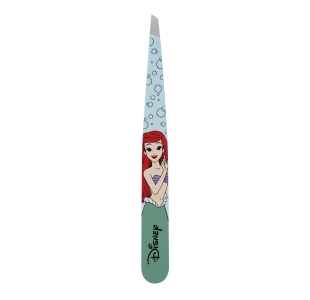 Disney's Ariel Slant Tweezer, tweezer color is blue with image of Ariel