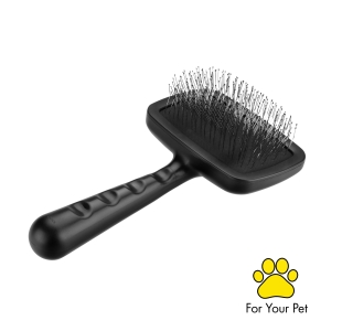 Large Coated Tip Slicker Brush
